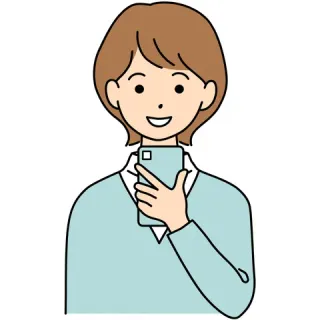 質問する顧客